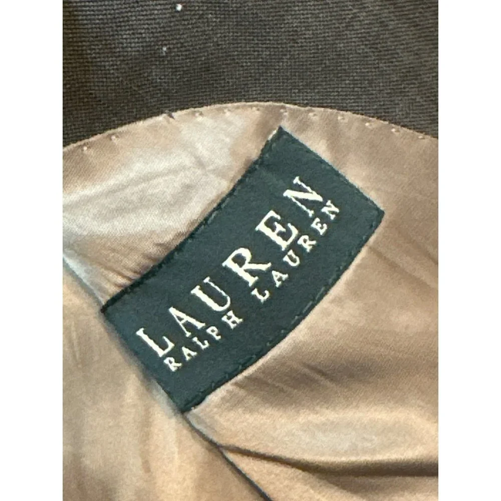 Ralph‎ Lauren Blazer Size 42R Men's Casual Gray Sport Coat 100% Wool Jacket